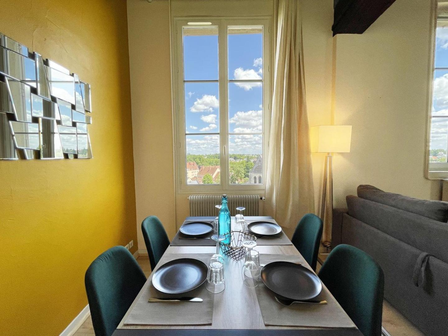 L'Horizon - Entree Independante - Parking Apartment Chartres Ngoại thất bức ảnh