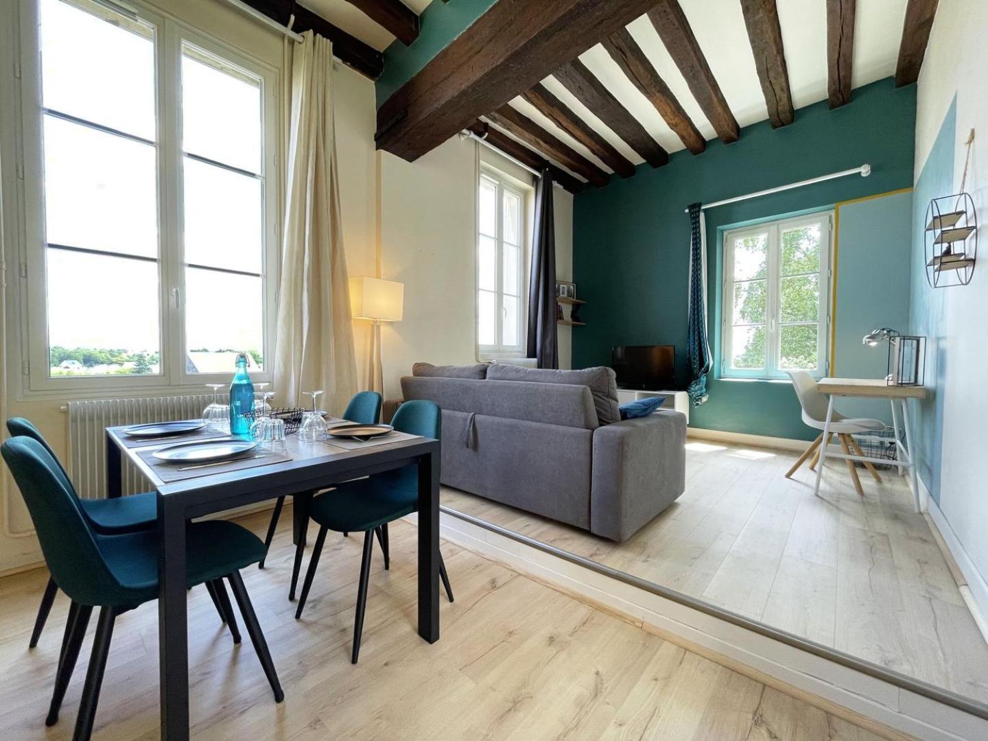 L'Horizon - Entree Independante - Parking Apartment Chartres Ngoại thất bức ảnh